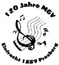 MGV - 120 Jahre MGV Eintracht 1889 Presberg